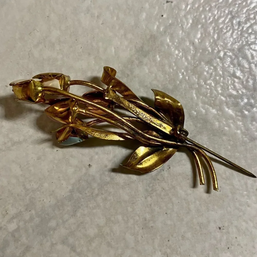 Made in Austria enamel gold